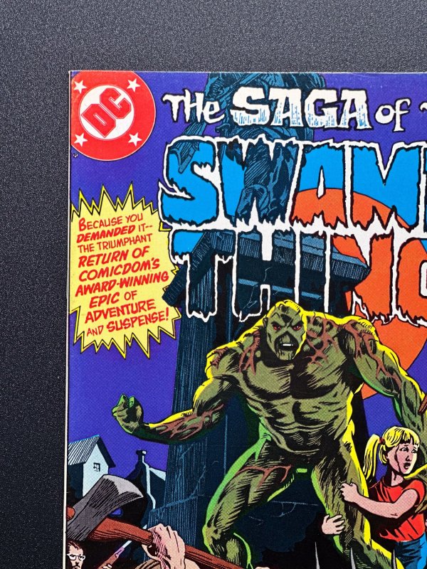 The Saga of Swamp Thing #1 (1982) Premiere issue/Origin Key - FN/VF