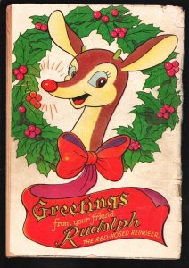 Rudolph The Red-Nosed Reindeer 1952-DC Comics low grade