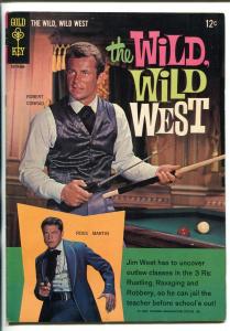 WILD, WILD WEST #1 1966-GOLD KEY-ROBERT CONRAD-ROSS MARTIN-1ST ISSUE-vf minus