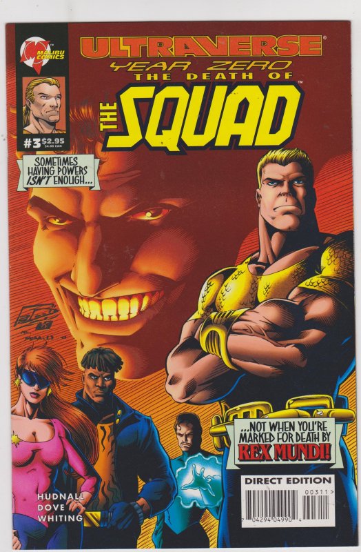 Ultraverse Year Zero The Death of the Squad #3