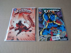 LOT OF 17 MODERN SUPERMAN RELATED COMICS - FREE SHIPPING