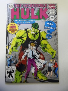 The Incredible Hulk #393 Second Print Cover (1992) VF+ Condition