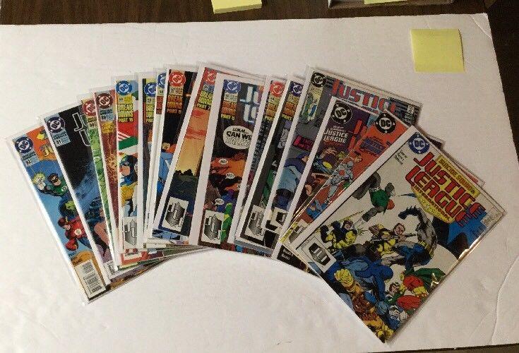 Justice League 13 31 32 37 53 54 55 56 57 58 59 60 89 90 91 92 Nm