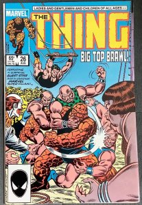 The Thing #26 (1985, Marvel) Early Taskmaster Appearance! NM
