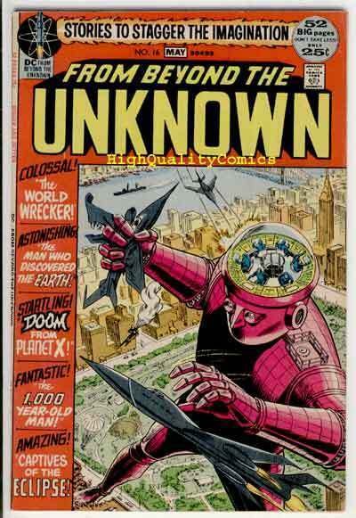 FROM BEYOND the UNKNOWN #16, FN+/VF, Carimine Infantino, 1969, Horror