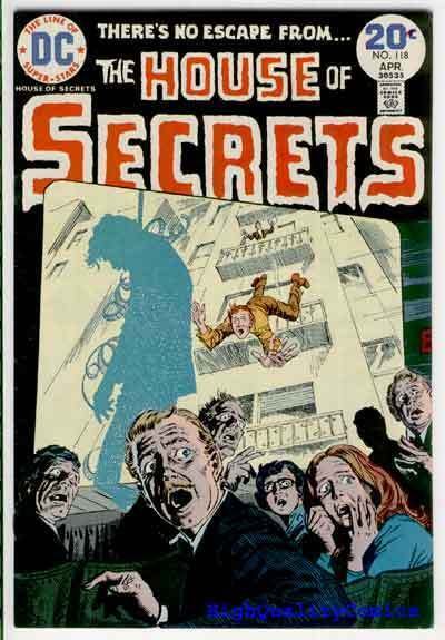 HOUSE of SECRETS #118, VF+, Nasty Little Man, Horror, more in store