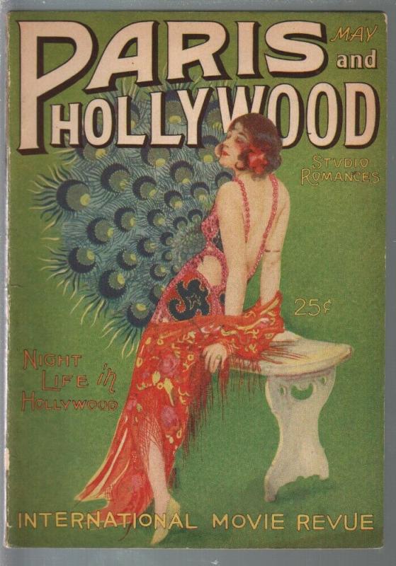 Paris and Hollywood 5/1926-Dolores Del Rio-Felix the Cat-pin up pix-VF