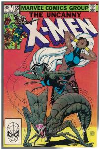 X MEN 165 VG-F Jan. 1983