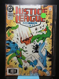 Justice League America #38 Direct Edition (1990)