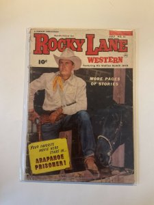 Rocky Lane 51 Very Good+ vg+ 4.5 Charlton 