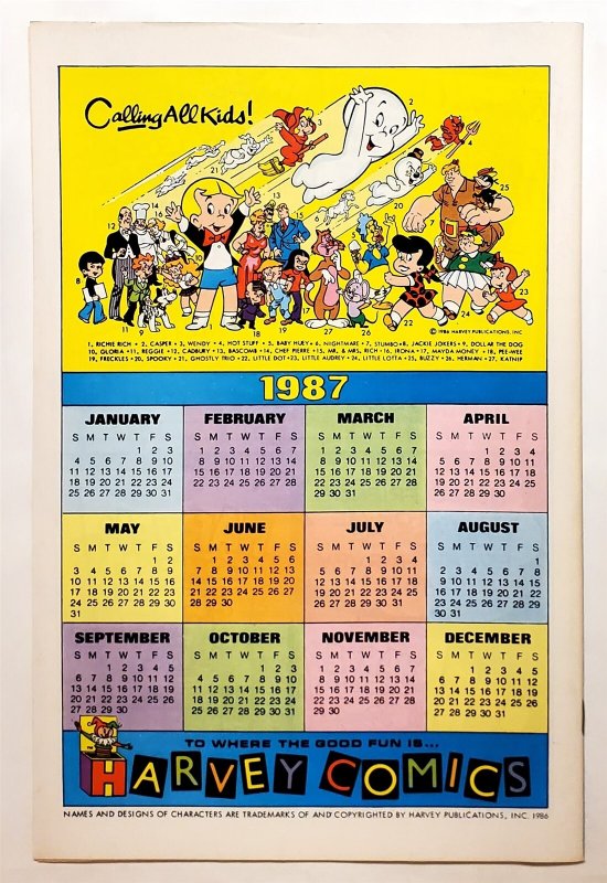 Harvey Hits Comics #4 (May 1987, Harvey) 8.0 VF