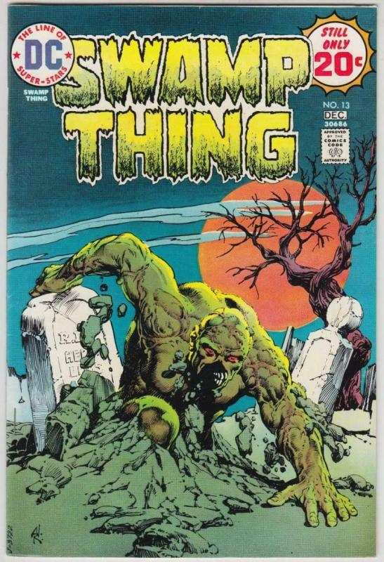 SWAMP THING #13, VF+, Horror, 1972 1974, Len Wein, Redondo, more in store