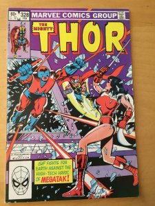 THOR 328, SEE PICS FOR GRADE, 1ST PRINT 1983, MEGATAK