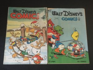 WALT DISNEY'S COMICS AND STORIES #76, 121 Low Grade Copies