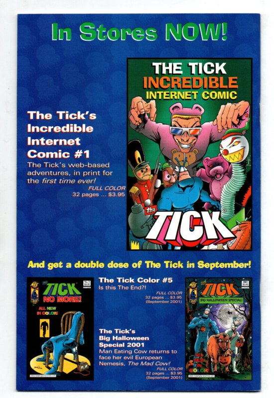 Tick's Massive Summer Double Spectacle #4 - New England Comics - 2000 - NM