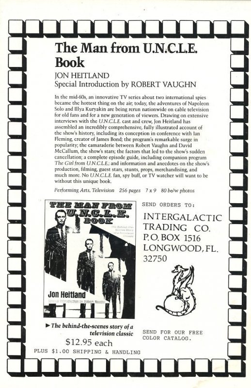 The Man from U.N.C.L.E. Set 1, 2, 7  F  1987-88