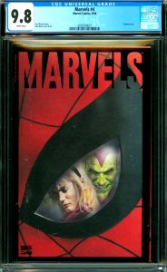 Marvels #4 CGC Graded 9.8 Acetate Cover