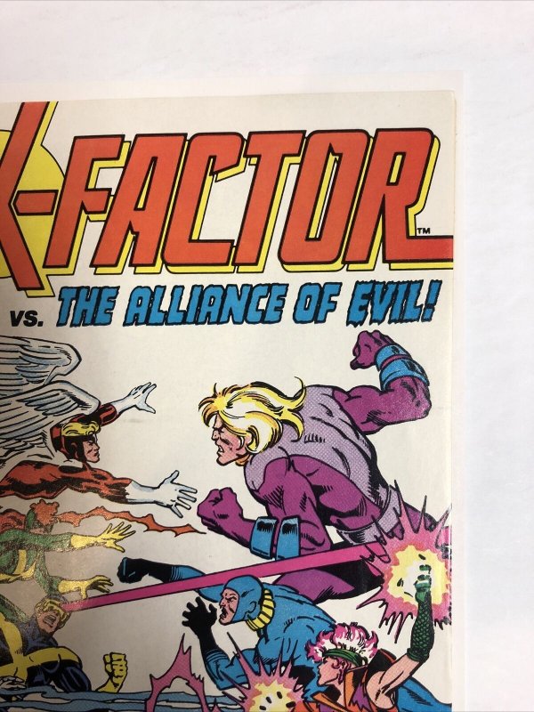 X-Factor (1986) # 6 (F/VF) | 1st Cameo Appearance Of Apocalypse !