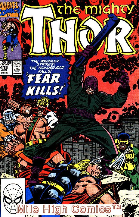 THOR  (1962 Series) (#83-125 JOURNEY INTO MYSTERY, 126-502) #418 Fine
