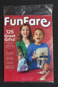 FUNFARE Magazine SEALED Sesame Street / Star Wars / Disney