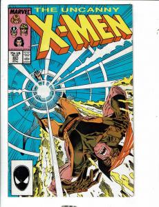 Uncanny X-Men # 221 NM Marvel Comic Book Wolverine Cable Storm Rogue Angel RJ7
