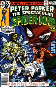 PETER PARKER (1976 Series)  (SPECTACULAR SPIDER-MAN) #28 Very Good Comics Book