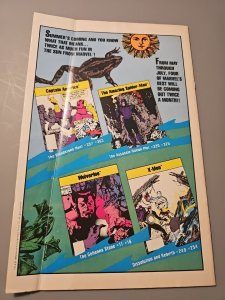 1989 Fan Mag Marvel Age 79 Wolverine Nick Fury Nightmare Elm St Good Read