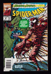 Spider-Man #36 Newsstand Edition Signed by Scott Hanna (5.5) 1993