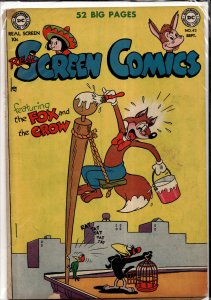 Real Screen Comics #42 (1951) The Fox and the Crow