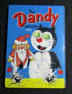 1972 THE DANDY BOOK Korkys Tricky Puppet VG+ 4.5 DC Thomson UK Hardcover
