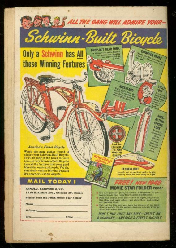 schwinn captain marvel bike