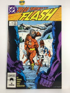 The Flash #7 (1987) vfn -NM KEY 1 st app Blue Trinity & Lady Flash