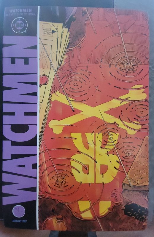 The Watchmen #1-12, Complete Series, NM, first printing (1986)