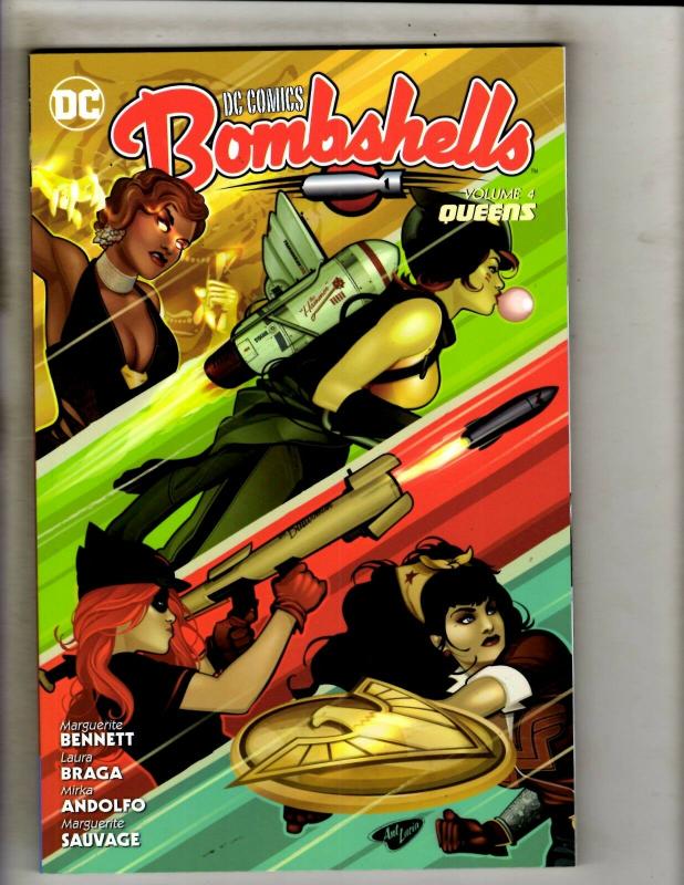 Bombshells Vol. # 4 Queens DC Comics TPB Graphic Novel Comic Book Batman J346