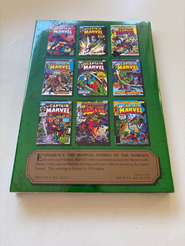 Marvel Masterworks Vol # 173 Captain Marvel Limited To 920 SEALED Copy 2 J415