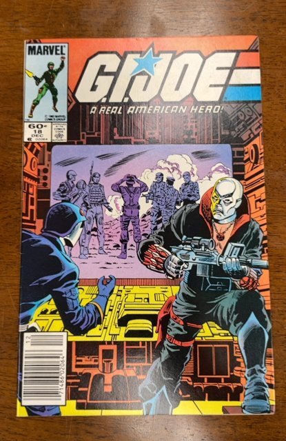 G.I. Joe: A Real American Hero #18  (1983) VF/NM GI Joe