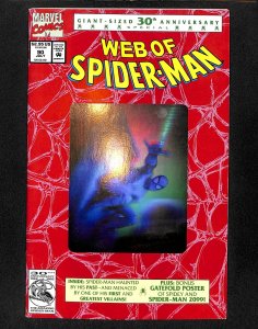 Web of Spider-Man #90 Hologram Cover!