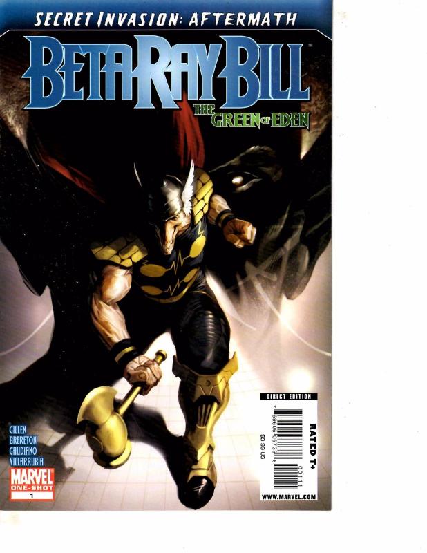 Lot Of 2 Marvel Comic Books War of Kings #1 and Aftermath Beta Ray Bill #1 BF3