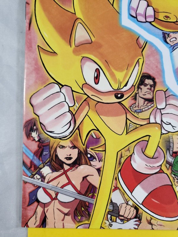 Mega Man #52 Reilly Brown Variant Cover B 2015 Archie Comics Worlds Unite