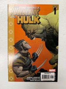 Ultimate Wolverine vs Hulk # 1 VF-NM Marvel Comic Book X-Men 7 J251