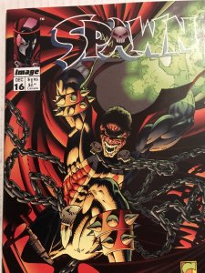 SPAWN #16 :  Image 12/93 NM-; Grant Morrison story,  1st Anti Spawn