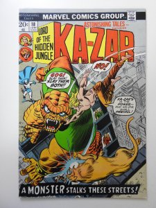 Astonishing Tales #18 (1973) VF- Condition!