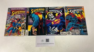 4 Superman Man of Steel DC Comics Books #23 32 33 34 Simonson 15 JW19