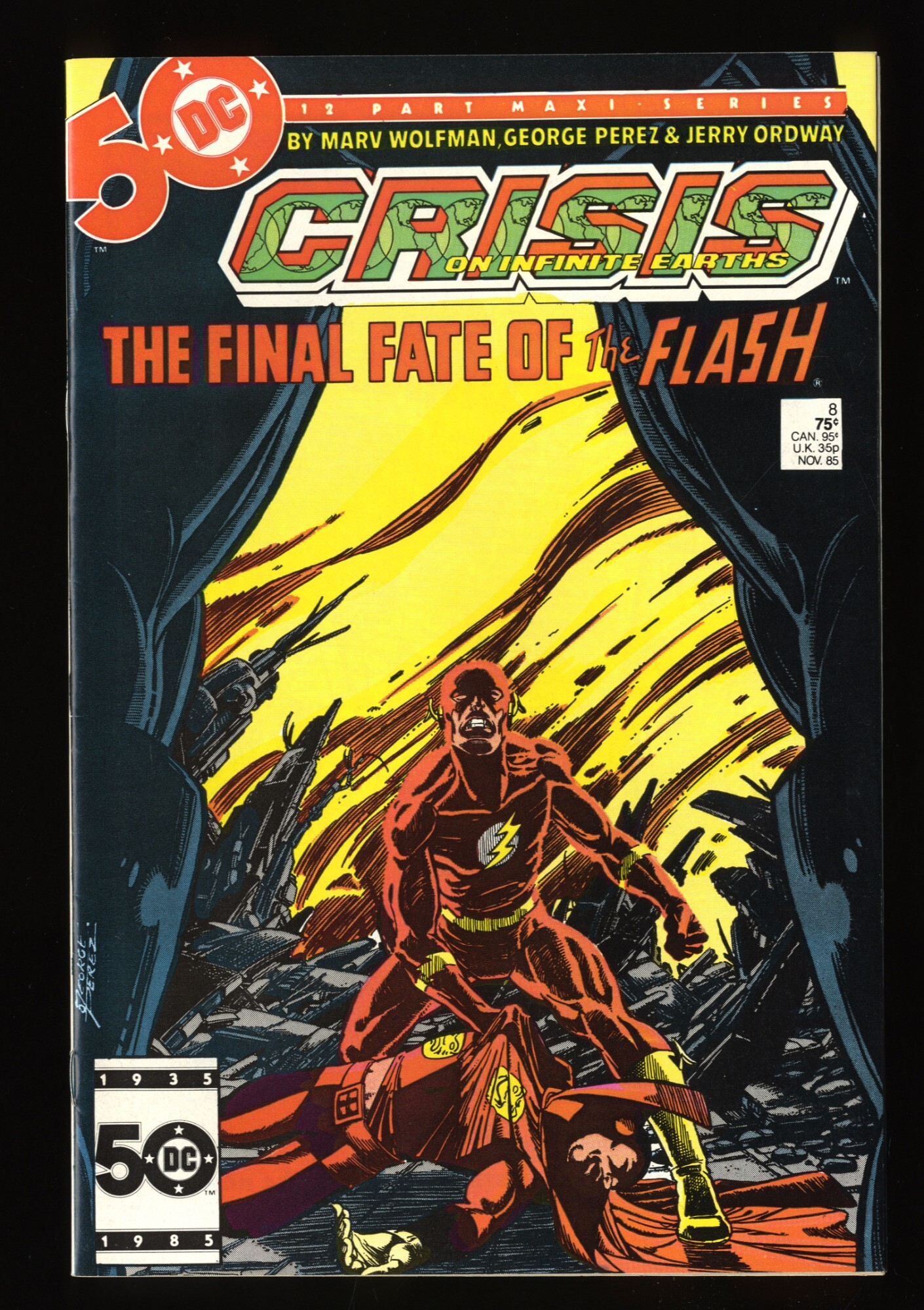 Crisis on Infinite Earths #8 NM- 9.2 | Comic Books - Modern Age, DC