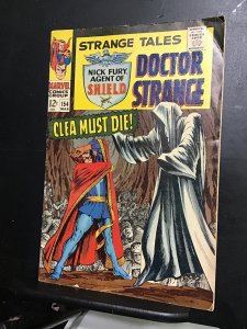 Strange Tales #154 (1967) Doctor Strange! Clea Must Die!  VG+ Wow!