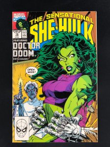 The Sensational She-Hulk #18 (1990) 1st appearance of Dr. Bob Doom!