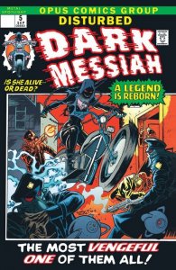 Disturbed: Dark Messiah #5B VF ; Opus | 1:5 Variant Marvel Spotlight 5 Tribute