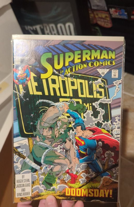 Lot of 4 Comics (See Description) Superman, Action Comics, Action Comics Weekly