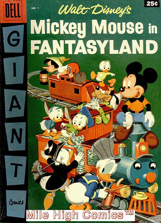 MICKEY MOUSE IN FANTASY LAND (1957 Series) #1 Good Comics Book