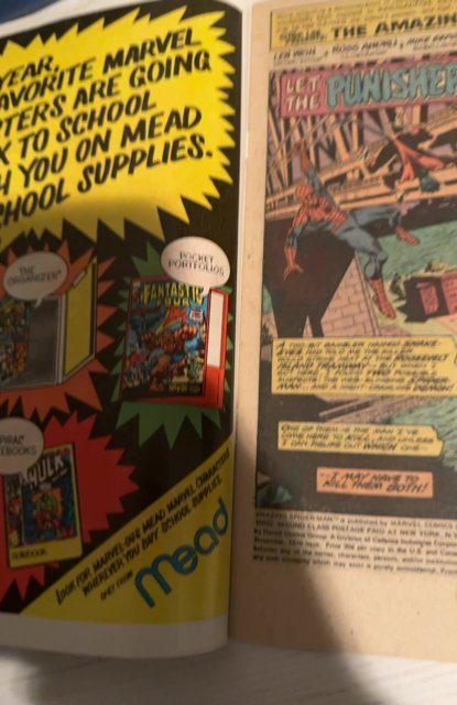 The Amazing Spider-Man #162 (1976)punisher and nightcrawler